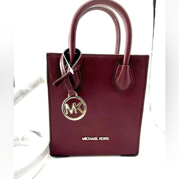 Michael Kors NW(partial)tag Mercer Extra-Small Pebbled Leather Crossbody Bag - Picture 10 of 12